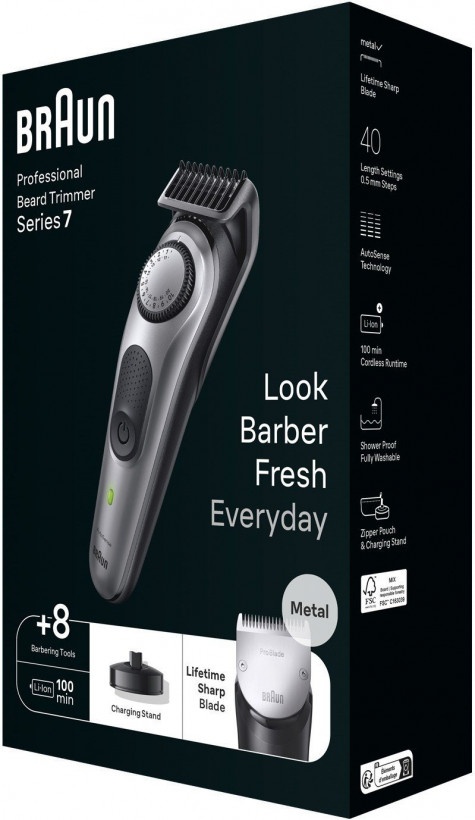 Машинка для стрижки Braun BeardTrimmer 7 BT7420  Фото №3